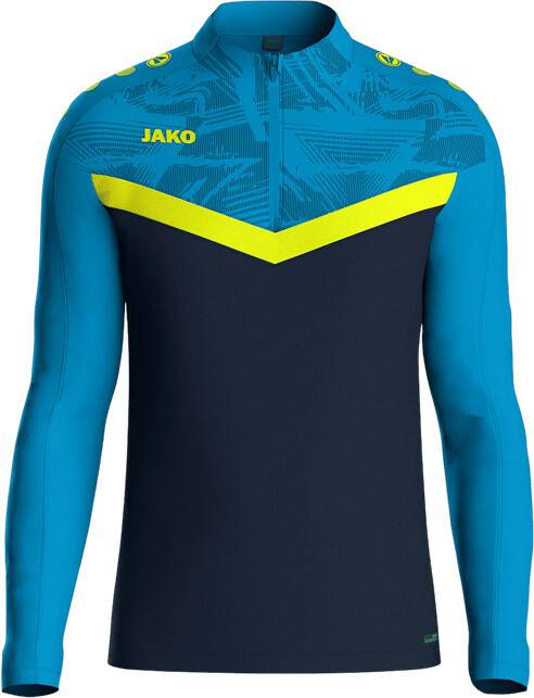 JAKO Iconic half-zip sweatshirt (117372) blue Ropa de deporte