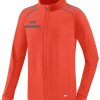 Ropa de deporte JAKO Polyester Jacket Prestigeflame/stone