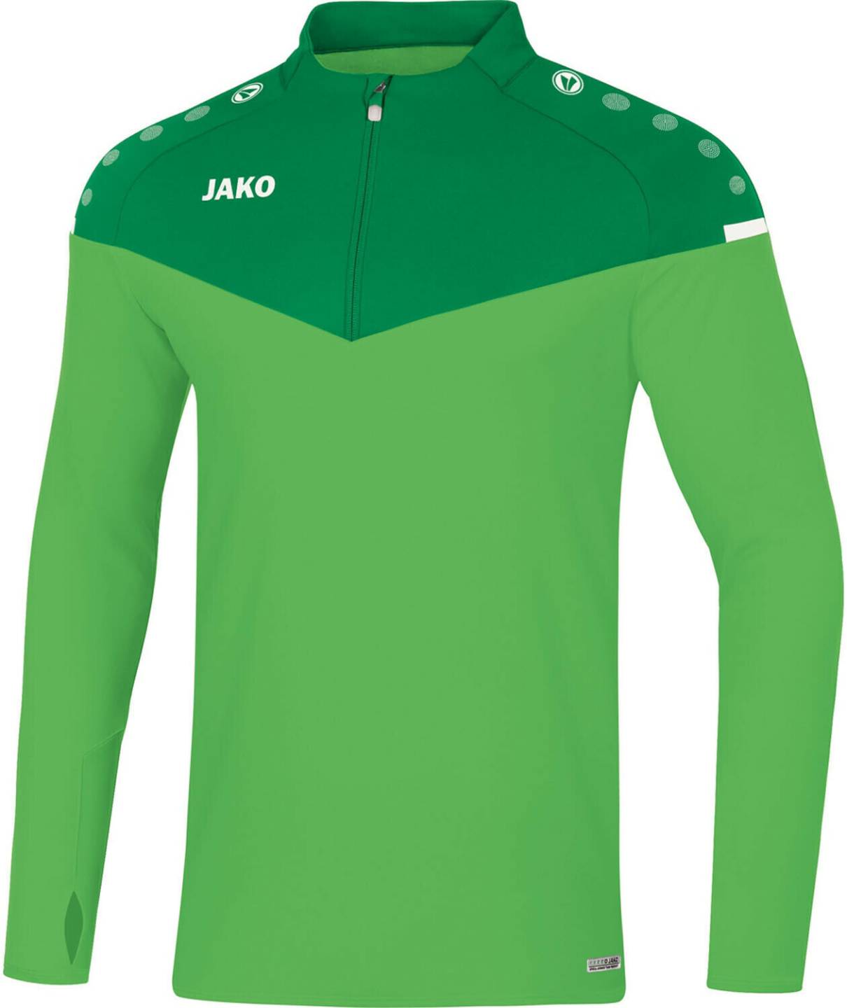 Ropa de deporte JAKO Kids Ziptop Champ 2.0 (8620)soft green/sport green