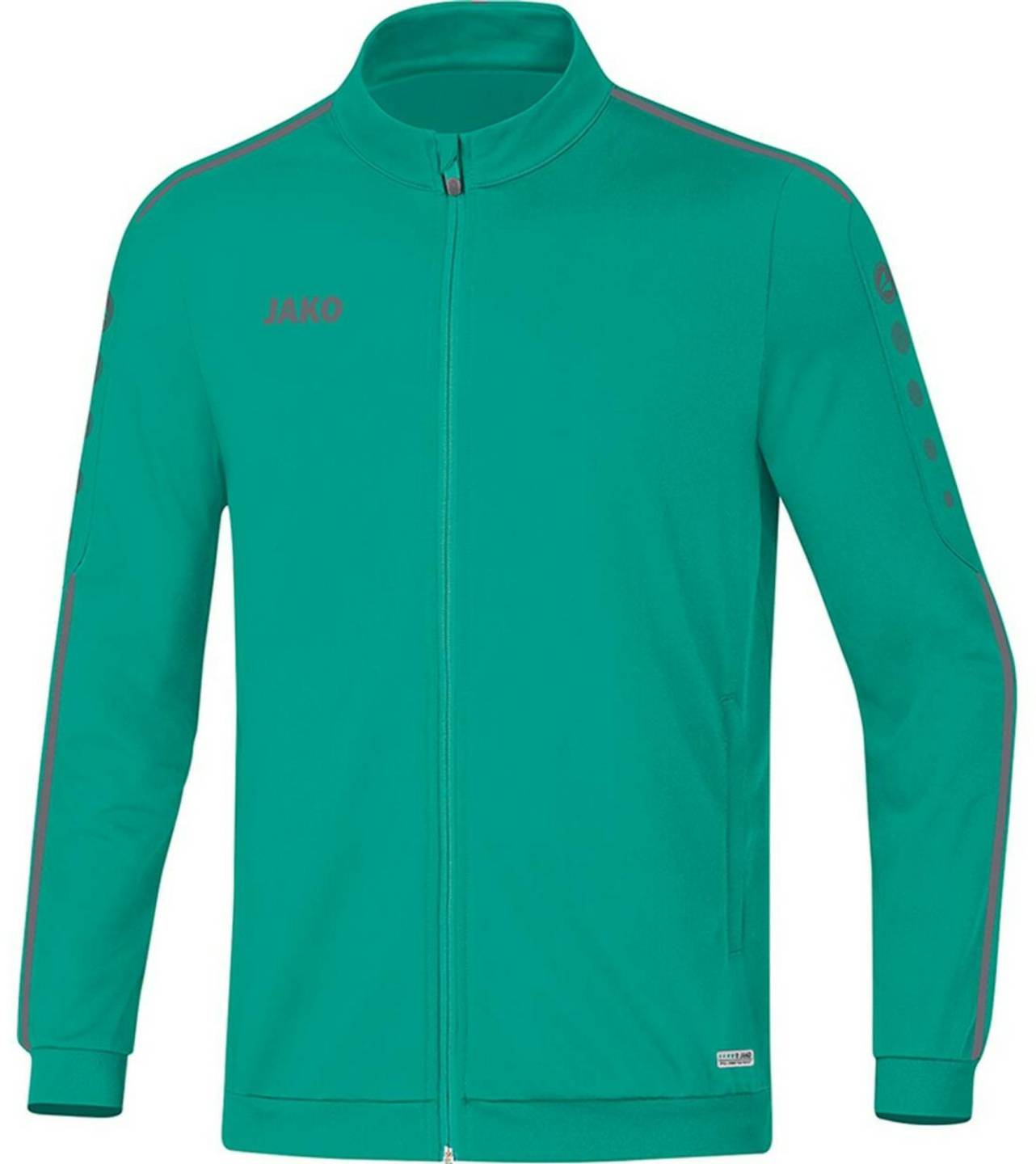 Ropa de deporte JAKO Polyster Jacket Striker 2.0turquoise/anthracite