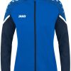 JAKO Womens Hooded Jacket Performance 68226822-403 royal/seablue Ropa de deporte