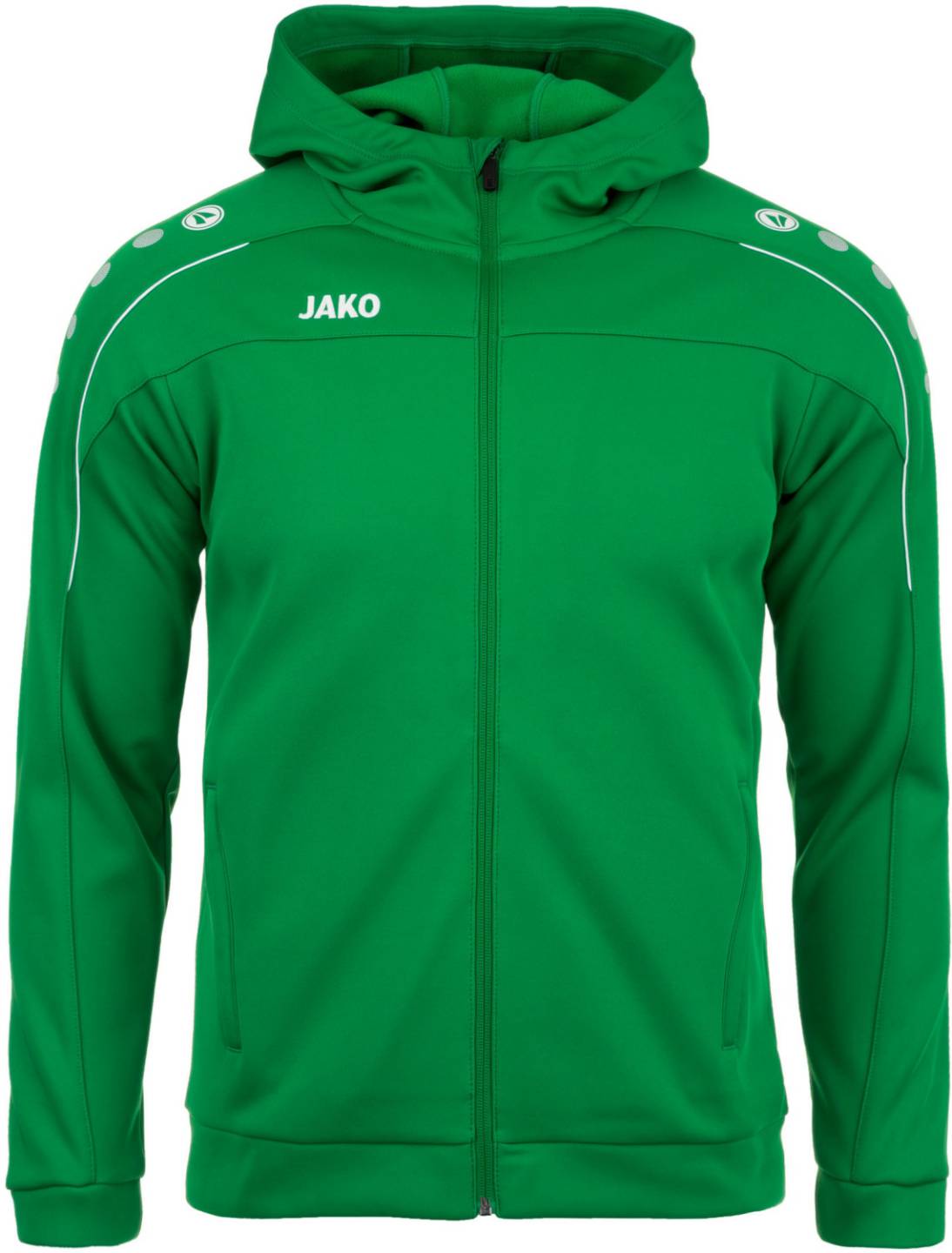 Ropa de deporte JAKO Hooded Jacket Classicosport green