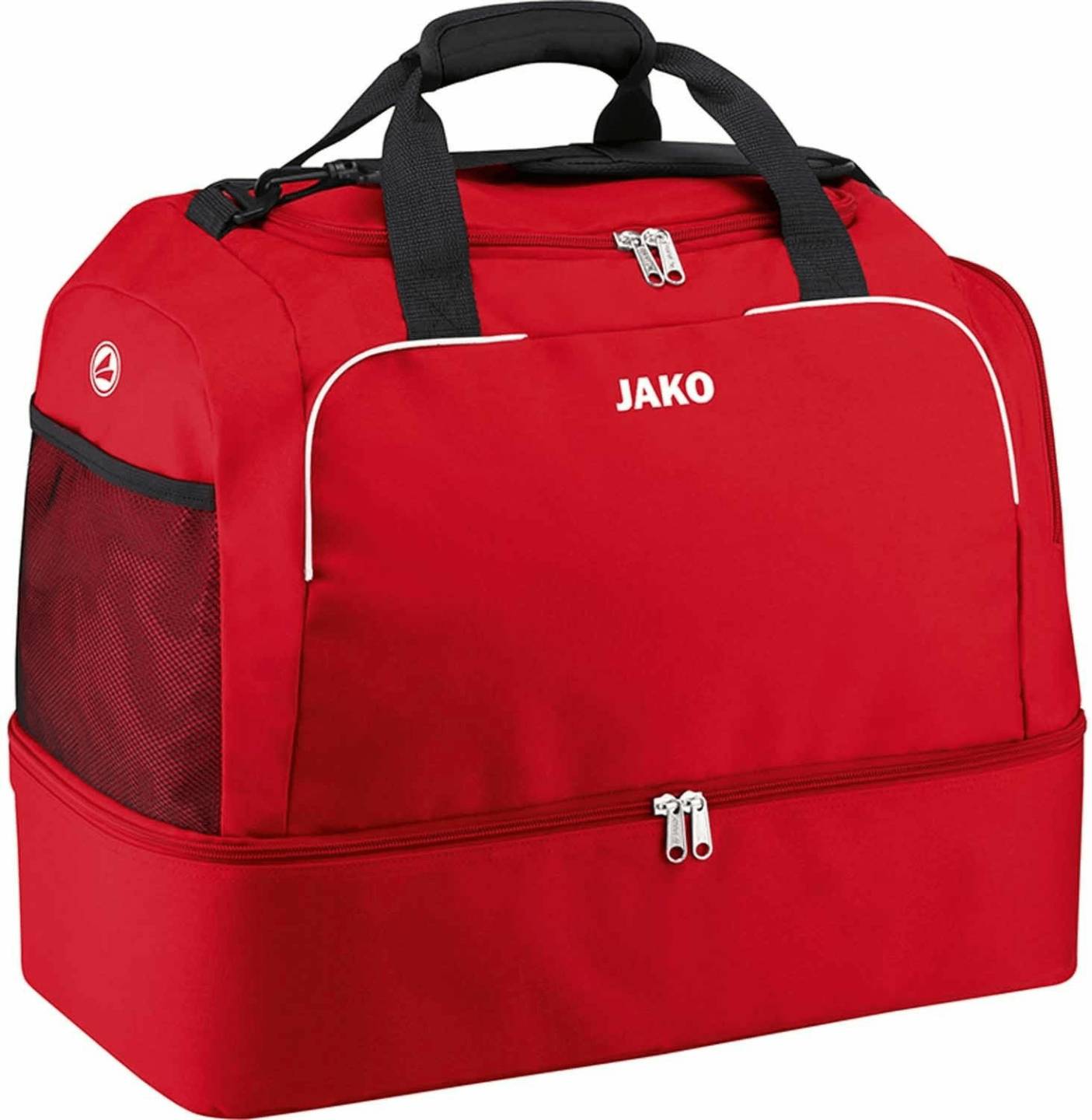 Bolsas de deporte JAKO Classico Senior with Ground Pocketred