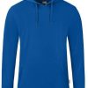 Jerséis hombre JAKO Hooded Sweatshirt Organic royal