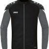 Ropa de deporte JAKO Performance Jacket (9322)black/anthra light