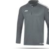 JAKO Striker 2.0 Shirt long sleeve Youth (4319K)Ziptop Youth (8619K-40) grey Ropa de deporte