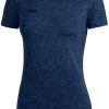 JAKO Jako Women T-Shirt Premium Basics 61296129-49 navy melange Camisetas mujer