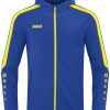 JAKO Men's Hooded Jacket Power (6823)royal/citro Ropa de deporte