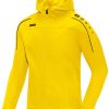 JAKO Youth Hooded Jacket Classicocitro Ropa de deporte