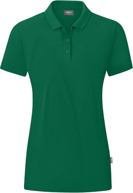 JAKO Organic polo shirt women (460193) green Ropa de deporte