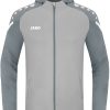 JAKO Mens Hooded Jacket Performance 68226822-845 soft grey/stone grey Ropa de deporte