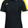 Camisetas mujer JAKO Women Polo Striker 6316black