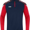 JAKO Zip-Top Performance Mens (8622)seablue/red Ropa de deporte