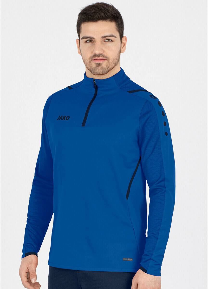 Ropa de deporte JAKO Ziptop Challenge Mens (8621)royal/seablue