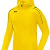 JAKO Womens Hooded Jacket Classicocitro Ropa de deporte