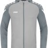 Ropa de deporte JAKO Kids Hooded Jacket Performance (6822)soft grey/stone grey