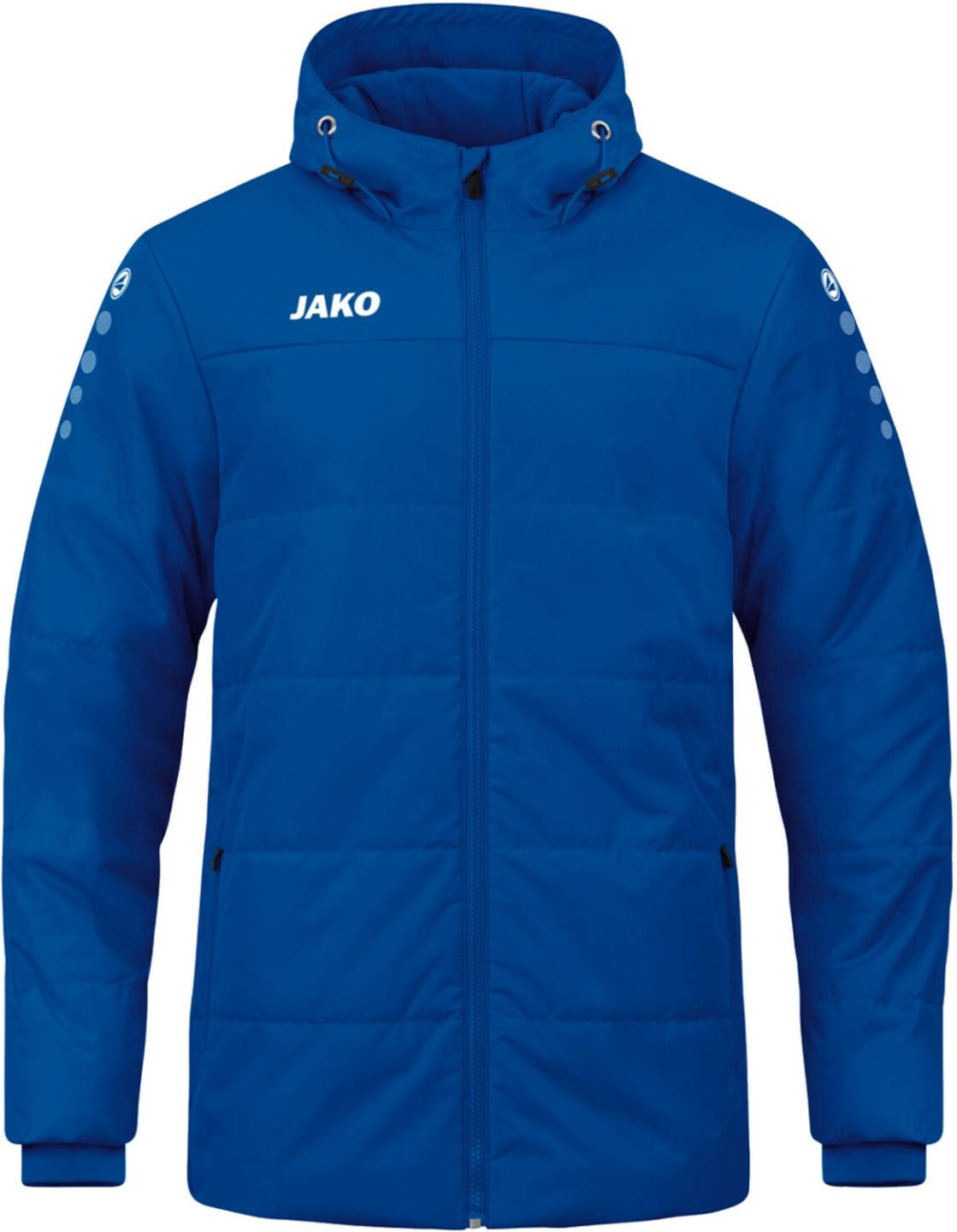 Ropa de deporte JAKO Team Coach Hooded Jacket (7103)royal