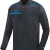 Ropa de deporte JAKO Club Jacket Prestigeanthracite/JAKO blue