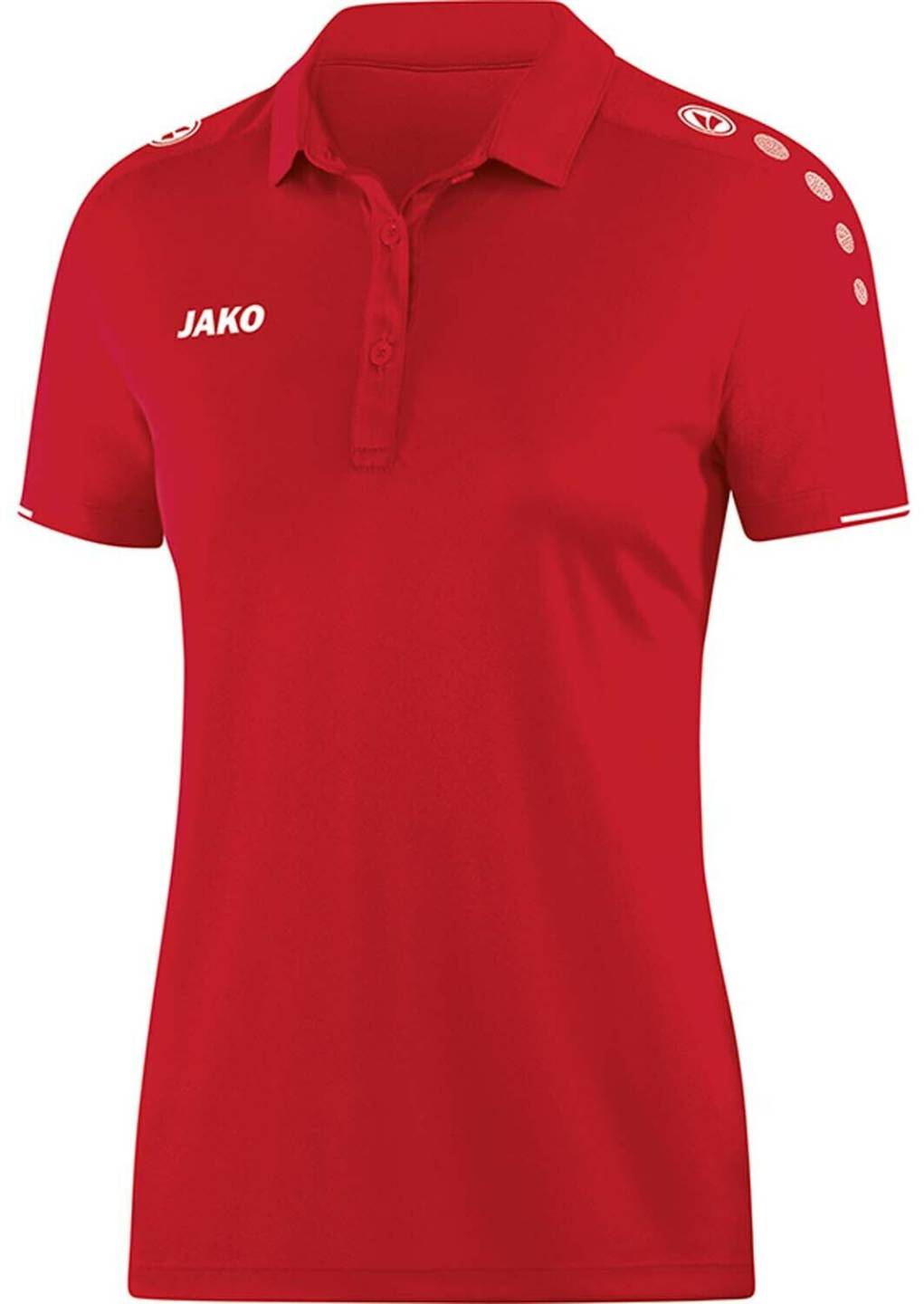 JAKO Women Polo Classico 6350red Camisetas mujer