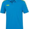 Ropa de deporte JAKO Striker 2.0 Poloshirt (6319)blue/neon yellow