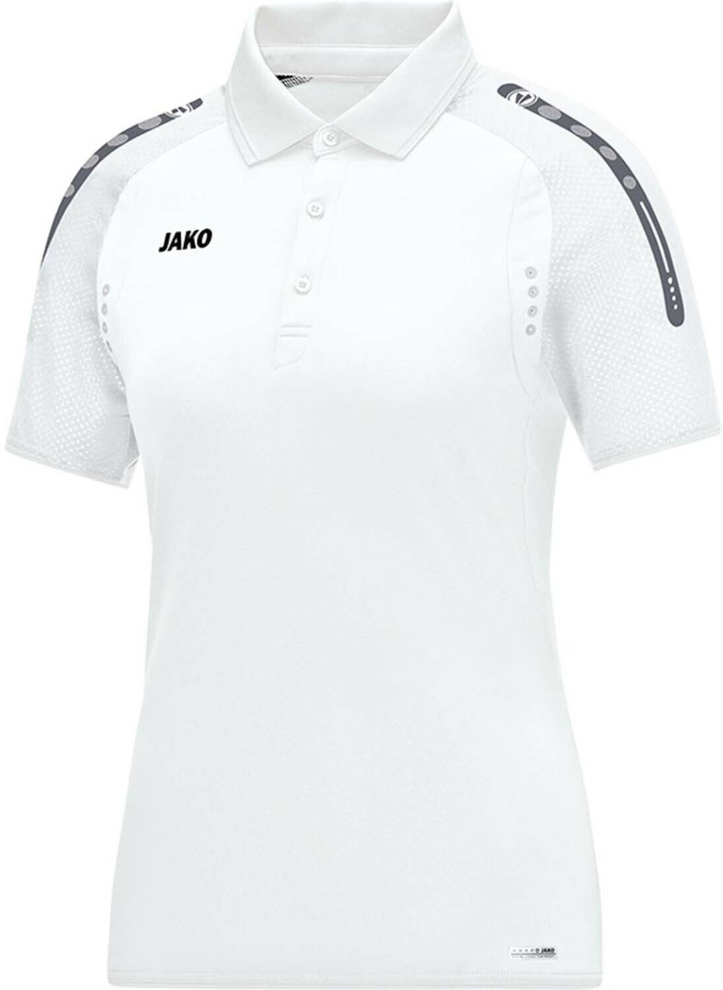 JAKO Women Polo Champ 6317white Camisetas mujer